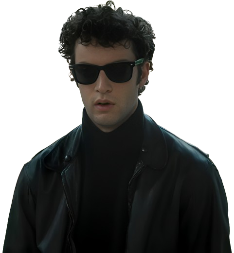 Dominic Sessa Oh What Fun Black Leather Jacket - Image 3